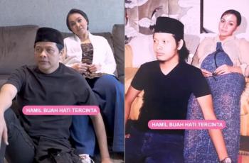 Dewi Gita dan Armand Maulana Rayakan 28 Tahun Pernikahan, Potretnya Gemas!