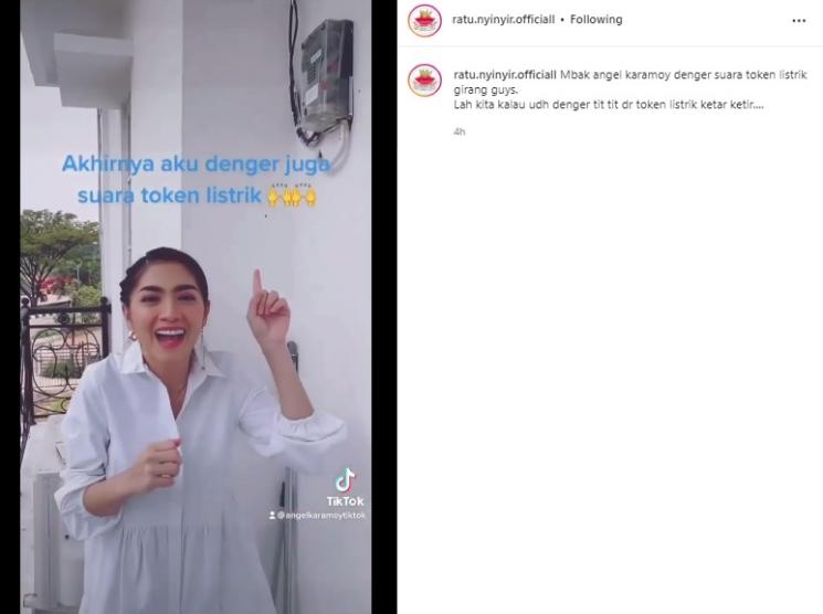 Angel Karamoy. (Instagram/@realangelkaramoy)