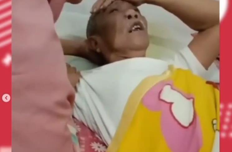 Kondisi terbaru Pak Ogah. (Instagram/@lambe_turah)