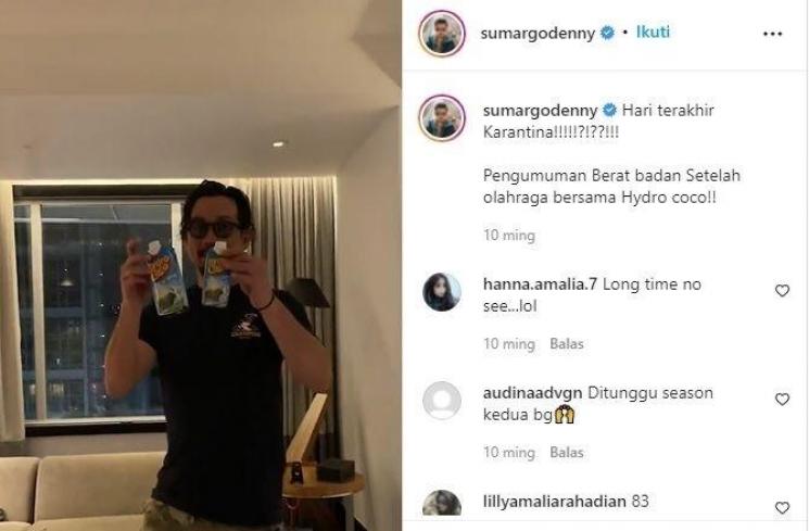 Potret Hotel Karantina Artis (instagram/@sumargodenny)