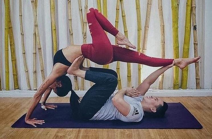 Artis Hobi Yoga. (Instagram/sophia_latjuba88)