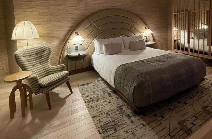 Potret Kamar Hotel Raisa di Santa Monica. (Instagram/raisa6690)