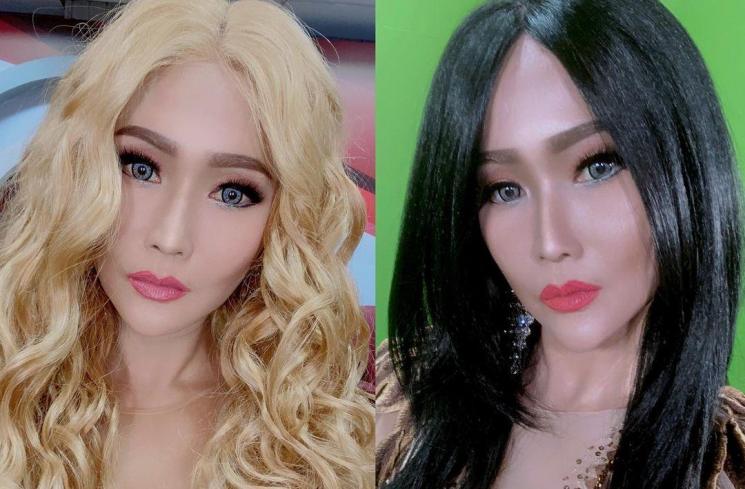 Artis Identik Pakai Rambut Palsu (instagram/@inul.d)