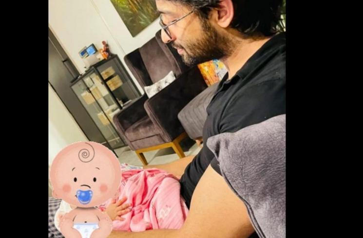 Momen Shaheer Sheikh dan Istri Momong Anak (instagram/@ruchikaakapoor/@shaheernsheikh)