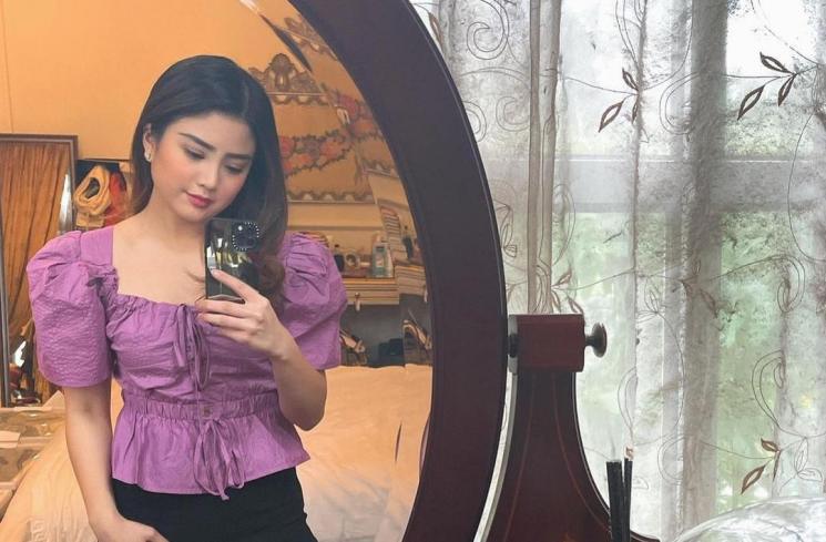 Pesona Valencia Tanoesoedibjo Pacar Kevin Sanjaya (instagram/@valenciatanoe)
