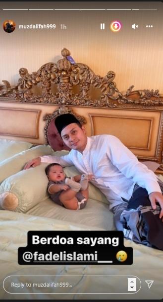Fadel Islami. (Instagram/@muzdalifah999)