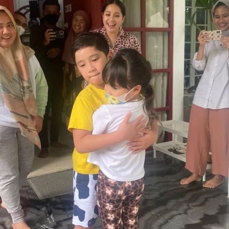 Rafathar beri kejutan ulang tahun buat Gempi. (Instagram/@gadiiing)