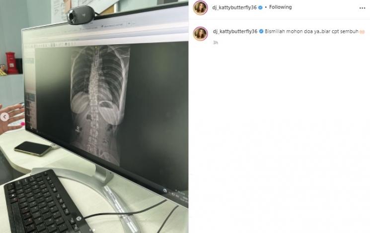 Postingan DJ Katty Butterfly. (Instagram/@dj_kattybutterfly36)