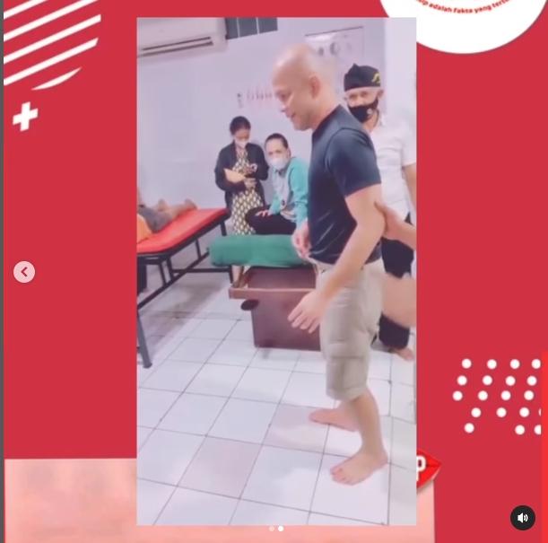 Harry Pantja dikabarkan sakit stroke. (Instagram/lambe_turah)