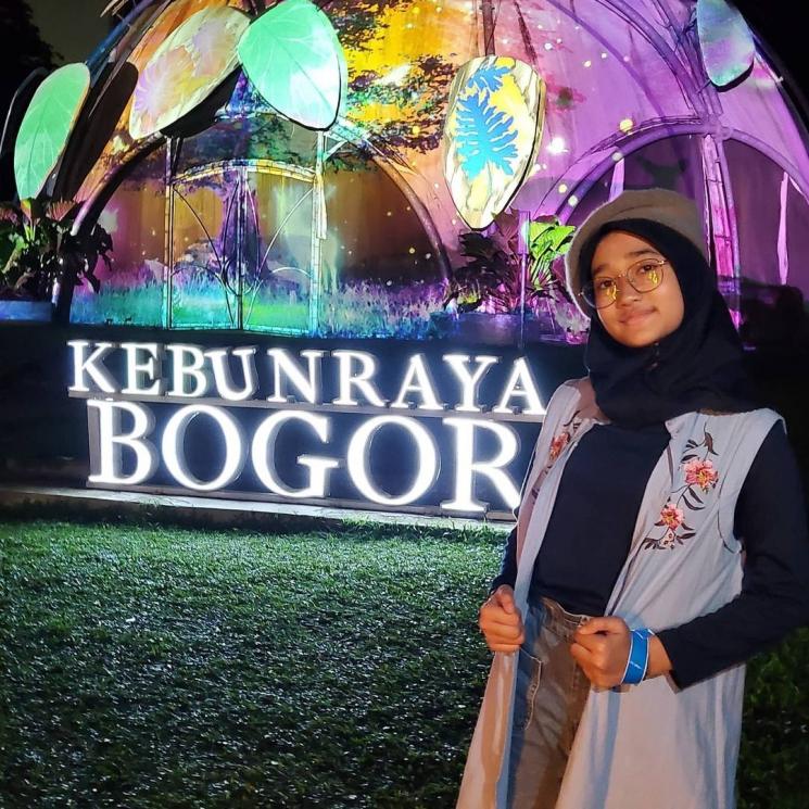 Aisha putri Irfan Hakim. (Instagram/@aishakeem15)