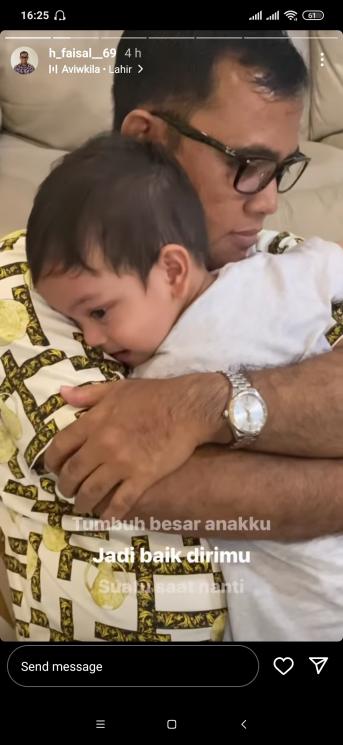 potret Gala Sky dengan H Faisal (Instagram/@h_faisal__69)