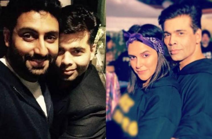 Seleb Bollywood Jadi Mak Comblan (Kolase Instagram/@karanjohar/@nehadhupia)
