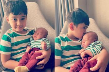 10 Potret Outfit Rafathar dan Rayyanza di Amerika, Harganya Nggak Ada yang Murah