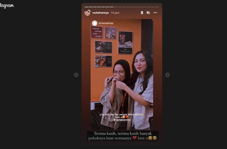 Potret Terbaru Rachel Vennya (Instagram/@rachelvennya)