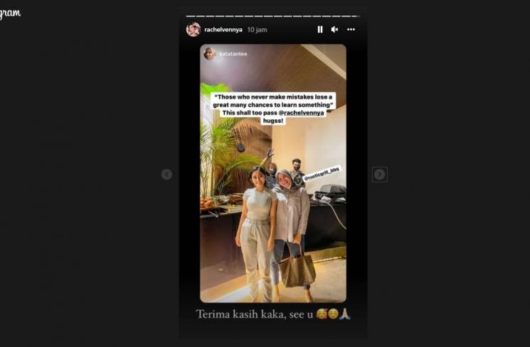 Potret Terbaru Rachel Vennya (Instagram/@rachelvennya)