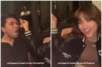 Diberi Bunga dan Cokelat, Fuji Balas Suapi Thariq Halilintar Romantis Abis!