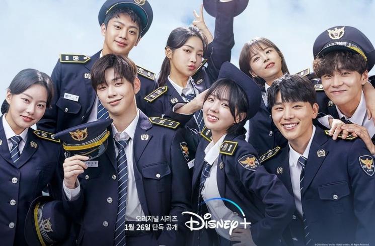 Pesona Kang Daniel di Rookie Cops (Instagram/@disneypluskr)