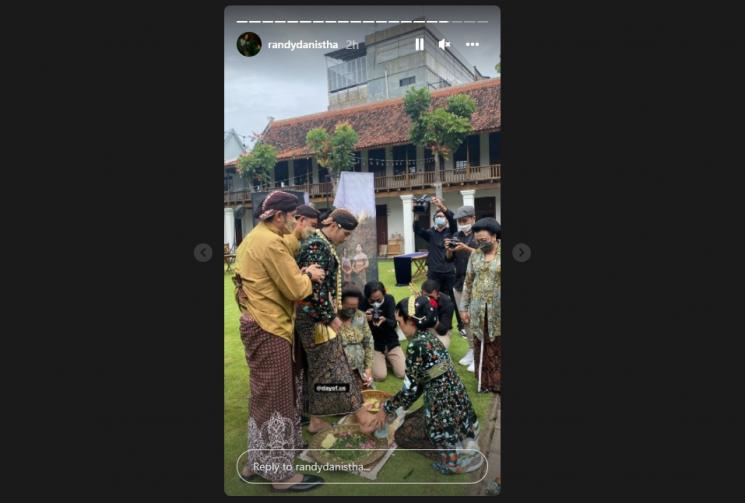 Muhammad Yusuf Nur Ubay atau Ubay Nidji resmi menikah dengan Sara. (Instagram/randydanistha)