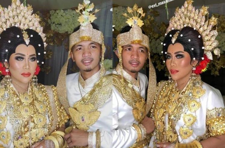 Artis Menikah Pakai Adat Bugis (Instagram/@fansevimasamba)