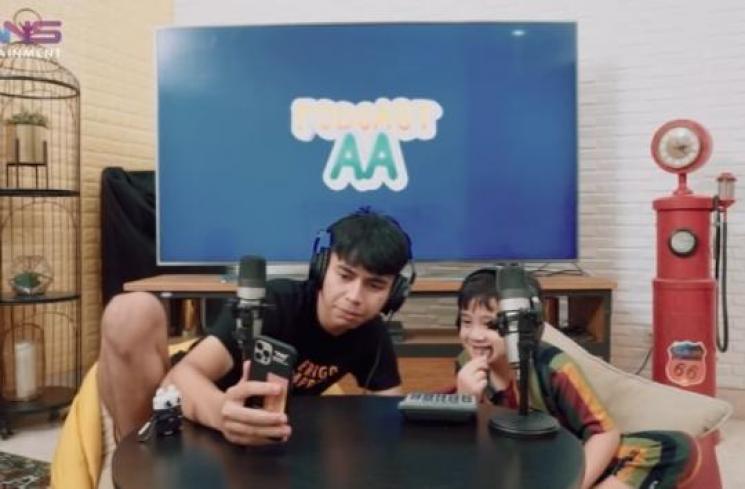 Potret Akrab Rafathar dan Dimas Ahmad. (YouTube/ RANS Entertainment)