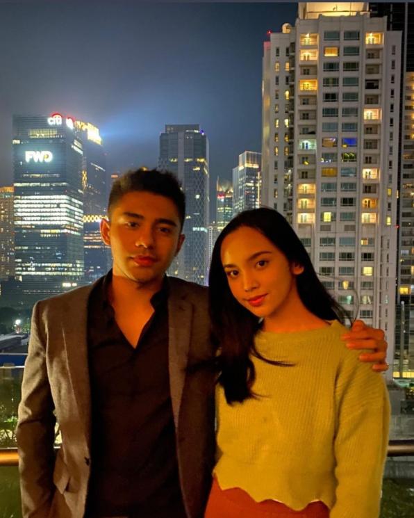 Potret Lyodra Ginting dan Riza Syah. (Instagram/@lyodra.rizasyah)