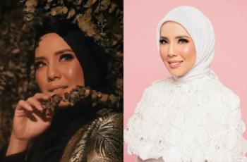 10 Pemotretan Perdana Tya Ariestya usai Berhijab, Bak Bidadari Pakai Gaun Putih