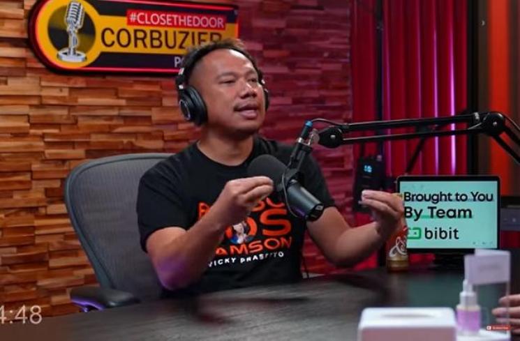 Vicky Prasetyo. (YouTube/Deddy Corbuzier)
