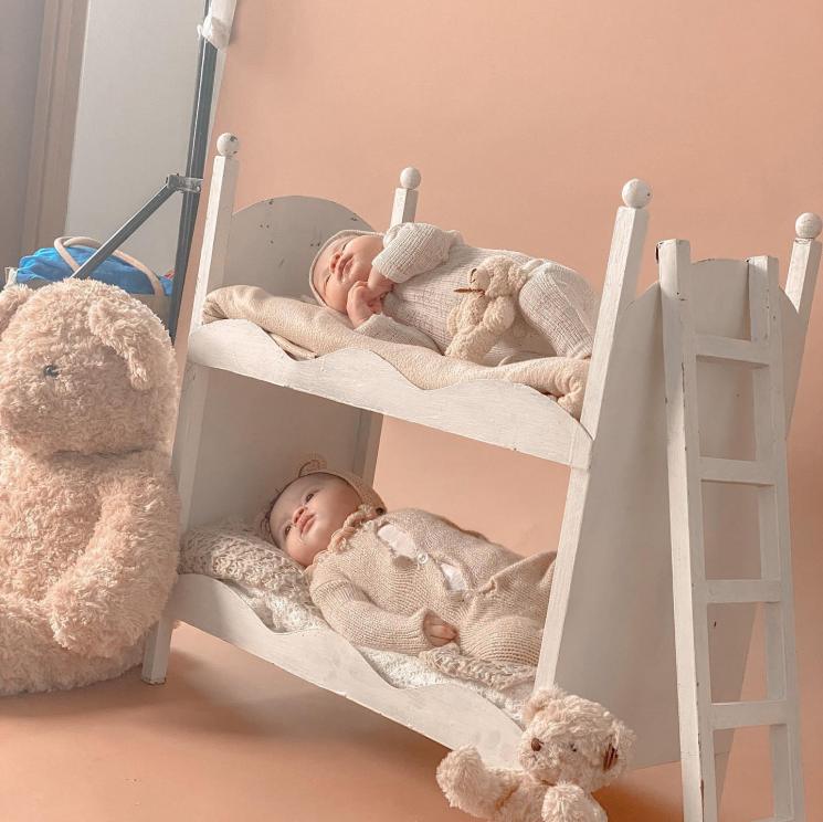 Baby Leslar dan Baby Guzel Pemotretan Bareng. (Instagram)