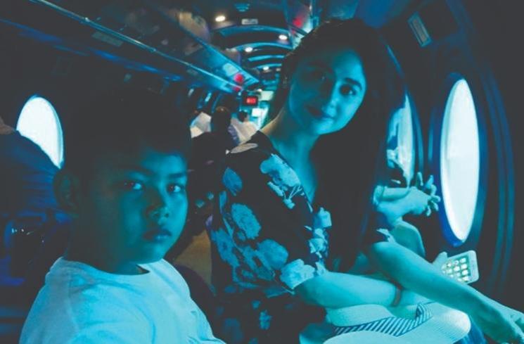 Potret Dewi Perssik dan Gabriel Anak Angkatnya (instagram/@felicegabriel9_real)