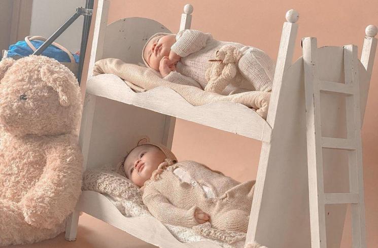 Pemotretan Baby Leslar dan Baby Guzel (Instagram/@da3_rani)