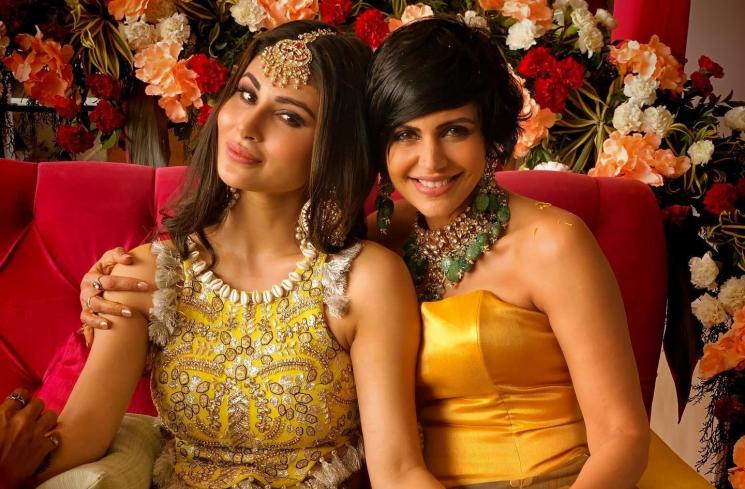 Potret Pernikahan Mouni Roy (Instagram/@mandirabedi)