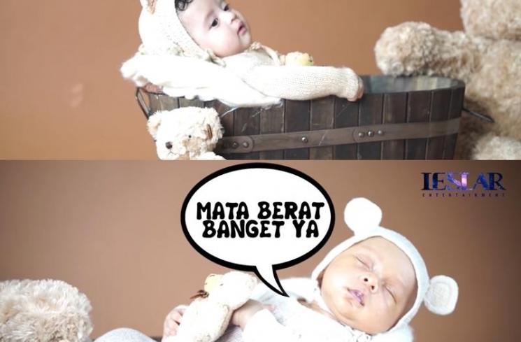 Pemotretan Baby Leslar dan Baby Guzel (YouTube/Leslar Entertainment)