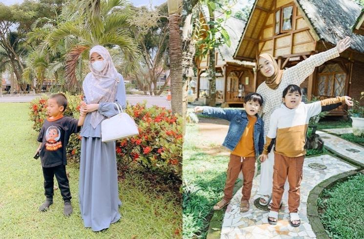 Adu Gaya Larissa Chou dan Ririe Fairus (instagram/@larissachou/@ririe_fairus)