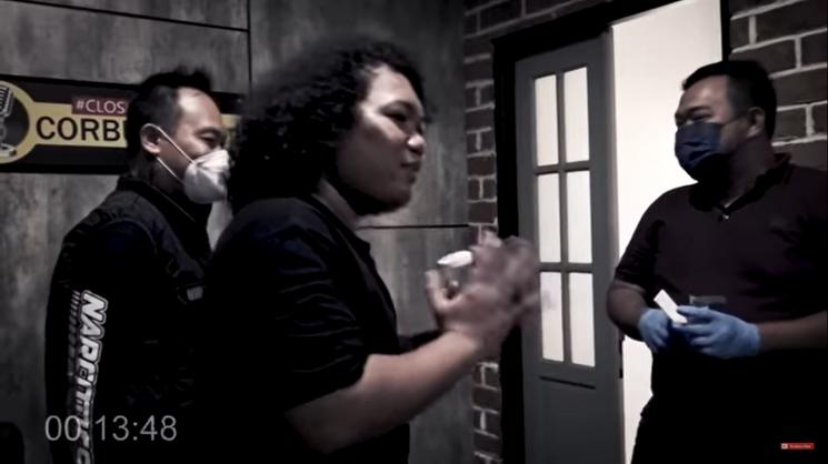 Marshel Widianto curhat dirinya dituduh narkoba. (YouTube/Deddy Corbuzier)