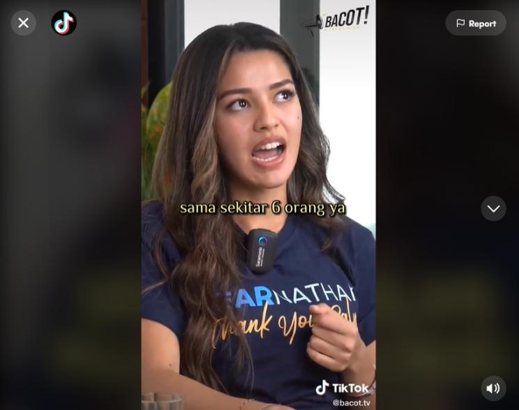 Susan Sameh jadi korban pelecehan seksual saat berada di lokasi syuting. (TikTok)