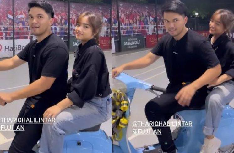 Artis dapat kado ulang tahun vespa (Instagram/@attahalilintar)