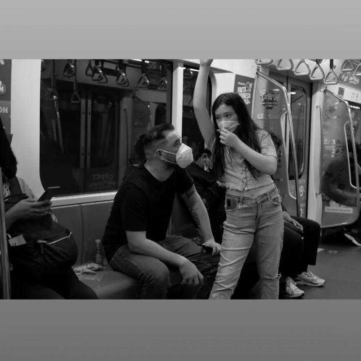 Zack Lee dan putrinya. (Instagram/@nafaurbach)