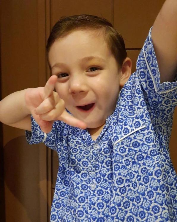 Anak Stefan William dan Celine Evangelista, Lucio Otthild William. (Instagram)