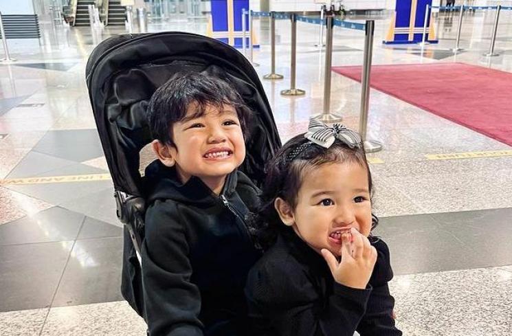 Potret Azzahra Jiwa Cucu Siti Nurhaliza. (Instagram/azzahrajiwaasyraf)