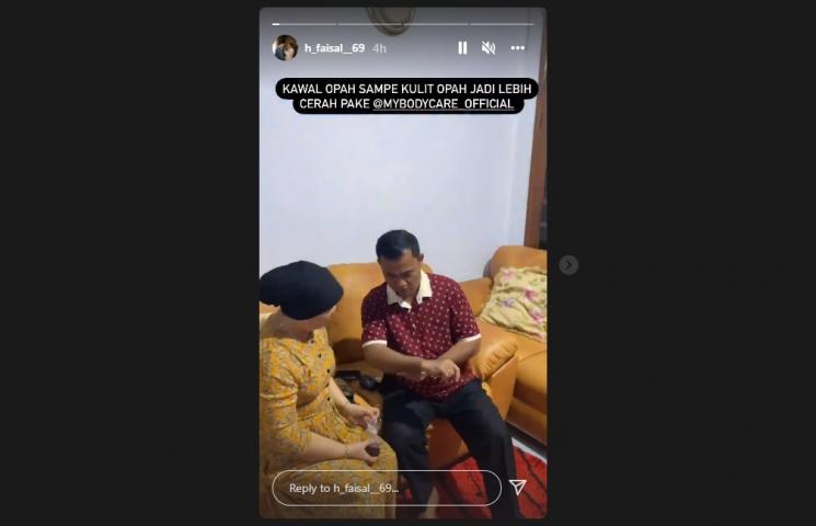 H Faisal melakukan perawatan dengan biaya murah. (Instagram/h_faisal__69)