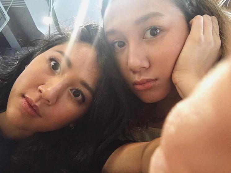 Potret Sibling Goals Sherina dan Mayzura Munaf. (Instagram/mayzurstla)
