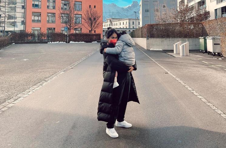 Kredit Foto: Potret Gya Sadiqah Istri Tarra Budiman.(Instagram/@gyaps)