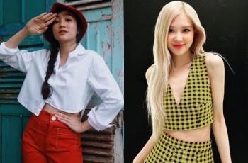 Febby Rastanty Tirukan Gaya Rose BLACKPINK Foto di Lokasi yang Sama: Aduh Jadi Bingung