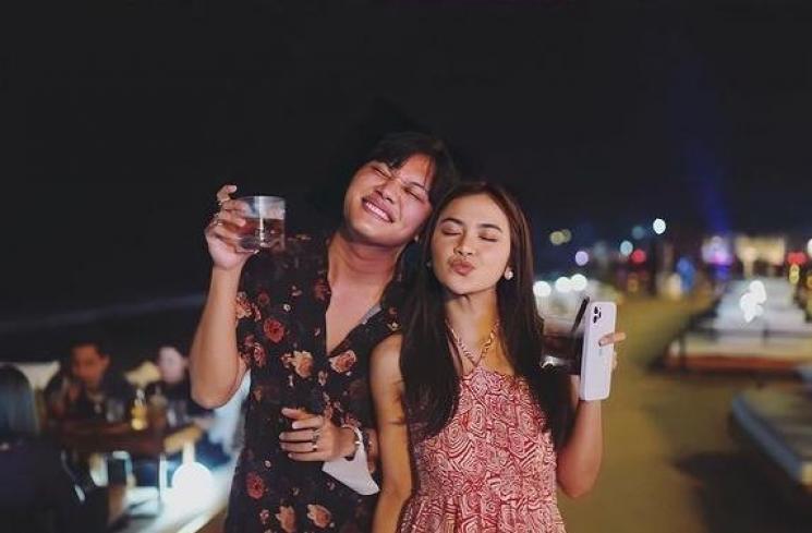 Potret Mesra Rizky Febian dan Mahalini. (Instagram/ikylini)