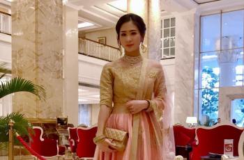 5 Pesona Bunga Zainal Pakai Lehenga, Mirip Artis Korea Song Hye Kyo