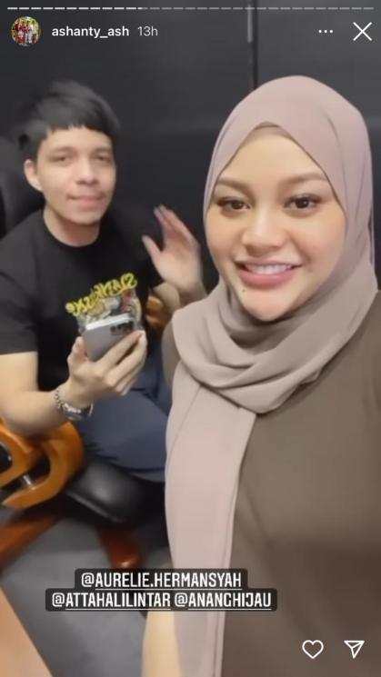 Atta Halilintar dan Aurel Hermansyah beli ASIX, token kripto Anang Hermansyah. (Instagram)