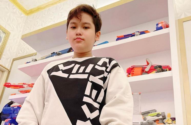 Potret Terbaru Ivan Anak Inul Daratista. (Instagram/@inul.d)