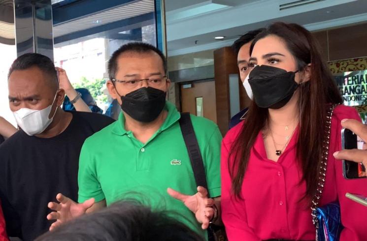 Anang Hermansyah dan Ashanty. (MataMata.com/Adiyoga Priyambodo)