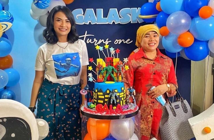 Vanessa Angel dan Dewi Zuhriati. (Instagram/dewizuhriati)