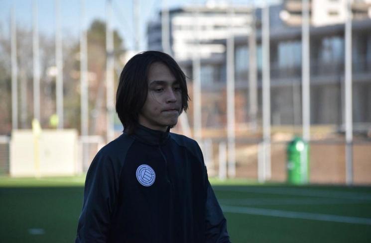 Potret Lionel anak Darius Sinathrya sekolah bola di Prancis (Instagram/@lionel.sinathrya)